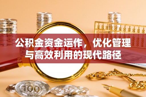 屏边公积金资金运作，优化管理与高效利用的现代路径
