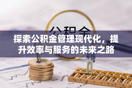 屏边探索公积金管理现代化，提升效率与服务的未来之路