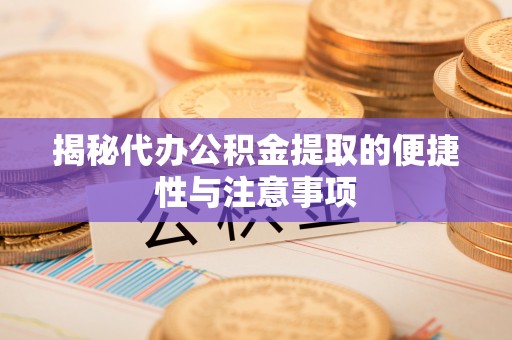 屏边揭秘代办公积金提取的便捷性与注意事项