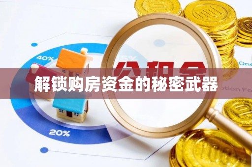 屏边解锁购房资金的秘密武器