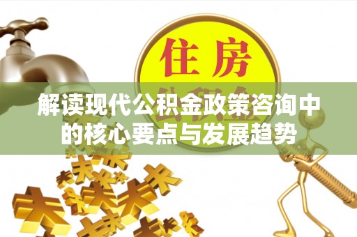 屏边解读现代公积金政策咨询中的核心要点与发展趋势