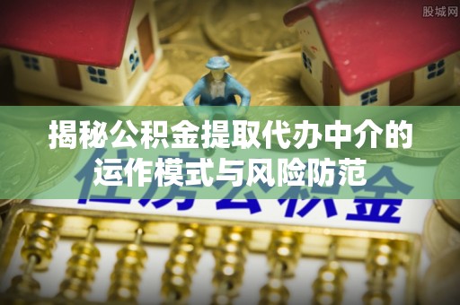 屏边揭秘公积金提取代办中介的运作模式与风险防范