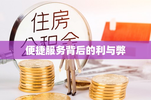 屏边便捷服务背后的利与弊