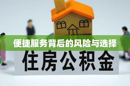 屏边便捷服务背后的风险与选择
