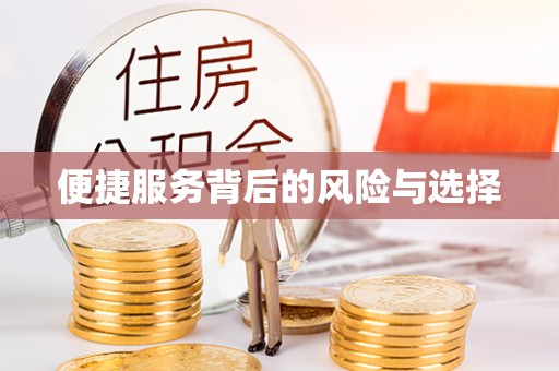 屏边便捷服务背后的风险与选择